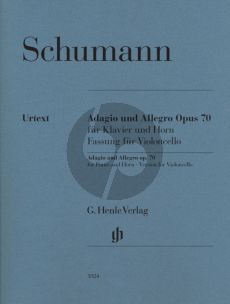 Schumann Adagio & Allegro Op.70 Violoncello-Klavier