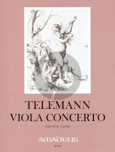 Telemann Concerto G-major TWV 51:G9 (Viola-Orch.) Fullscore with Continuo Part (edited by Yvonne Morgan)