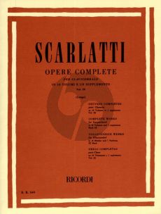 Scarlatti Complete Works Vol. 9 No.401 - 450 Harpsichord [Piano] (Edited by Alessandro Longo)