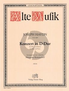 Haydn Konzert D-dur Flöte und Klavier (Alexander Kowatscheff)