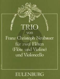 Neubauer Trio 2 Flöten und Violoncello (Stimmen) (Werner Thomas-Mifune)