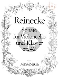 Sonate No.1 Op.42 a-moll fur Violoncello und Klavier