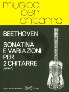 Beethoven Sonatina e Variazioni for 2 Guitars