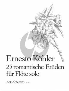 Kohler 25 Romantische Etuden im modernen Stil Op. 66 Flote (Kurt Meier)