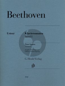 Beethoven Sonaten Vol.1 Klavier (Bertha Antonia Wallner) (ohne Fingersatz)