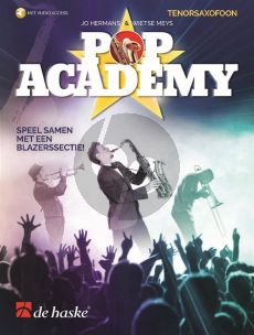 Hermans Pop Academy (Speel samen met een blazerssectie!) Tenorsaxofoon (Boek met Audio online)