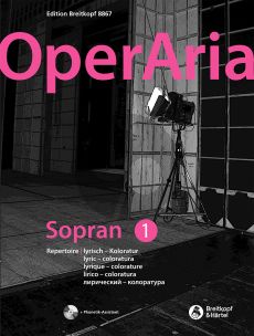 OperAria Soprano Vol.1 Lyric-Coloratura (Bk-Cd) (edited by Peter Anton Ling and Marina Sandel)