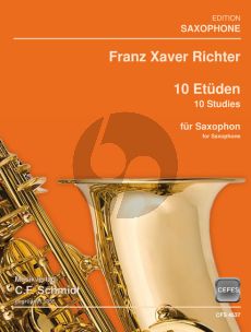 Richter 10 Etuden Saxophon
