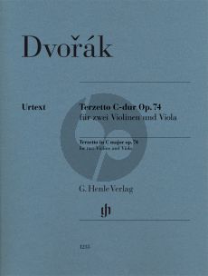 Dvorak Terzetto C-dur Op. 4 2 Violinen und Viola (Stimmen) (Annette Oppermann) (Henle-Urtext)