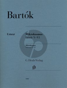 Bartok Mikrokosmos Vol.5-6 Klavier (Yusuke Nakahara) (Henle-Urtext)