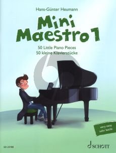 Mini Maestro 50 little Piano Pieces (From Baroque to Modern Music for Concerts, Lessons and Exams) (editor H.G. Heumann)
