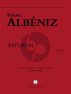 Albeniz Asturias for Guitar in the Original Key of G Minor (Transcription by Flavio Arpo)