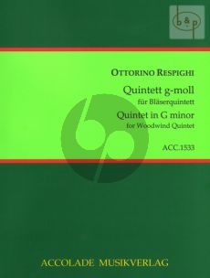 Quintet g-minor (Fl.-Ob.-Clar.-Hrn.-Bsn.)