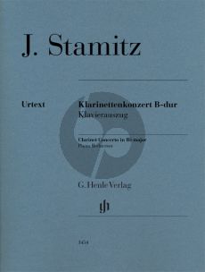 Stamitz Konzert B-dur Klarinette und Orchester (Klavierauszug) (Nicolai Pfeffer)