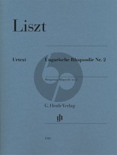 Liszt Hungarian Rhapsody no.2 Piano solo (Edited by Peter Jost - Fingering by Andreas Groethuysen) (Preface by Maria Eckhardt)