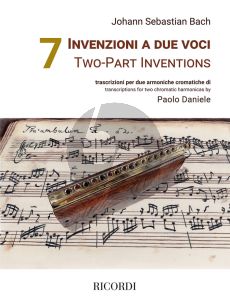 Bach 7 Invenzioni a due Voci for Harmonica (transcr. Paolo Daniele)