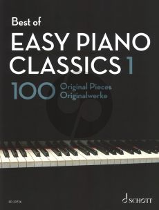 Best of Easy Piano Classics Vol.1 (100 Original Pieces) (edited by Hans-Gunter heumann)