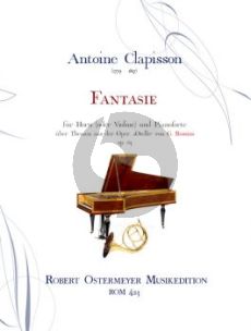 Clapisson Fantasy Op.63 on themes from the opera "Otello" by G. Rossini for Horn (or Violin) and Piano