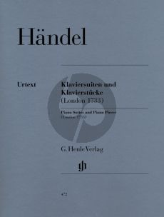 Handel Klaviersuiten und Klavierstucke (London 1733) (Henle-Urtext)