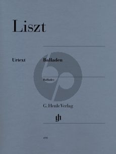 Liszt 2 Balladen (Mueller/Heinemann/Groethuysen) (Henle-Urtext)