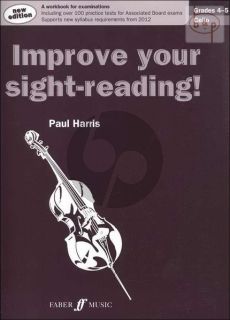 Harris Improve Your Sight-Reading Cello (grades 4-5) (new edition)