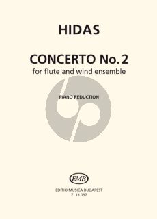 Hidas Concerto No.2 (Ohio Concerto) Flute and Wind Band Edition for Flute and Piano
