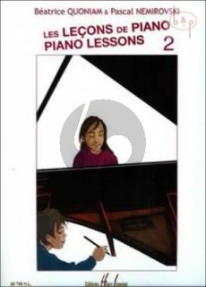 Lecons de Piano - Piano Lessons Vol.2