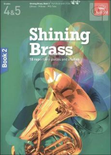 Shining Brass Vol.2 grade 4 - 5 (18 Repertoire Pieces and Studies)