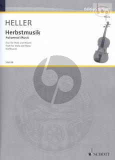 Herbstmusik (Autumnal Music) for Viola and Piano