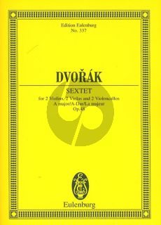 Dvorak Streichsextett A-dur Op.48 Study Score