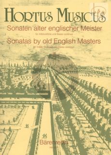 Sonaten alter Englischer Meister Vol.3
