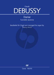 Debussy Danse (Tarantelle styrienne) Orgel (arr. Thierry Hirsch)