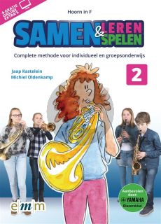 Kastelein-Oldenkamp Samen Leren & Samenspelen Vol.2 Hoorn in F Boek-Audio-Online