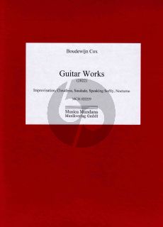 Cox Guitar Works 2022 for Guitar Solo
