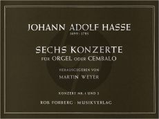 Hasse 6 Konzerte No.1 - 2 Orgel oder Cembalo (Martin Weyer)