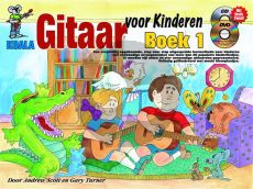 Scott-Turner Gitaar Voor Kinderen Boek 1 Boek-CD-DVD