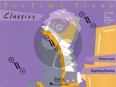 Faber PreTime Piano Classics Primer Level (Piano Adventures Course)