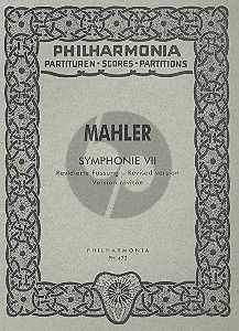 Mahler Symphony 7e-minor Orchestra Study Score