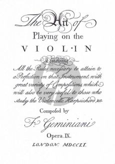 Art of Playing on the Violin