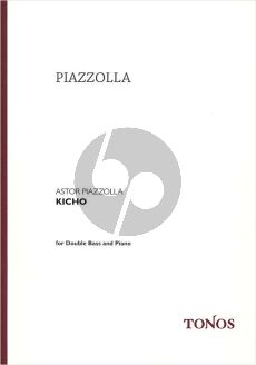 Piazzolla Kicho Kontrabass-Klavier