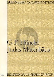 Handel Judas Maccabeus Soli-Chor-Orchester Partitur (Arthur D. Walker)