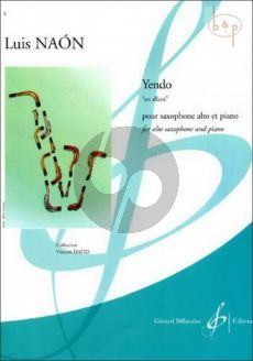 Yendo "en allant" pour Saxophone Alto et Piano