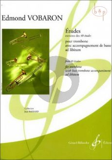 Etudes (from 40 Etudes) (Trombone with Bass Trombone accomp. ad lib.)