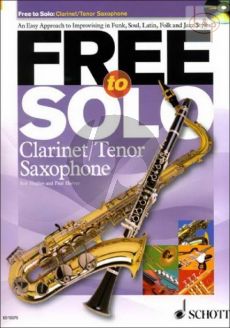 Free to Solo Clarinet or Tenor Sax. Bk-Cd