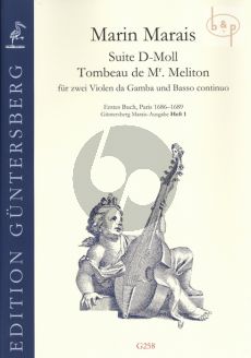 Suite d-minor "Tombeau de Mr. Meliton" (2 Violas da Gamba-Bc)