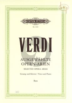 Ausgewahlte Opern-Arien (Bass)