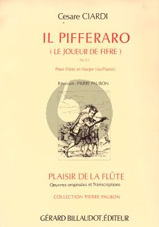 Ciardi Il Pifferaro Op. 122 Flute and Harp (Pierre Paubon)