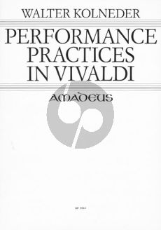 Kolneder Performance Practices in Vivaldi (English)