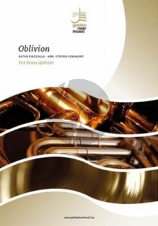 Piazzolla Oblivion 2 Trump.[Bb]-Horn[F]-Tromb.-Tuba (Score/Parts) (Verhaert)