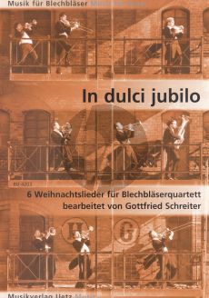 In dulci jubilo Blechbläserquartet (Part./Stimmen) (arr. Gottfried Schreiter)